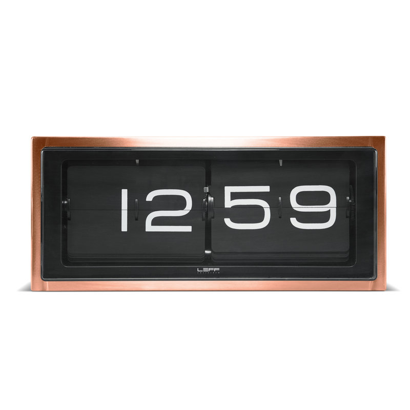 Leff Amsterdam Brick Wall / Desk Clock Wayfair
